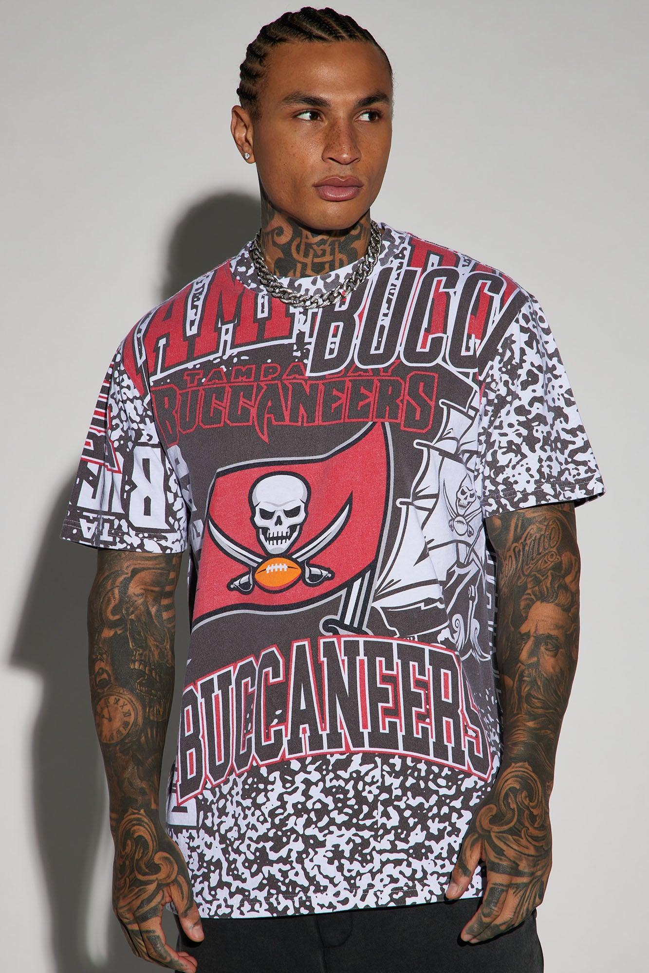 Buccaneers Out Of Bounds Short Sleeve Tee - Red/combo Product Image