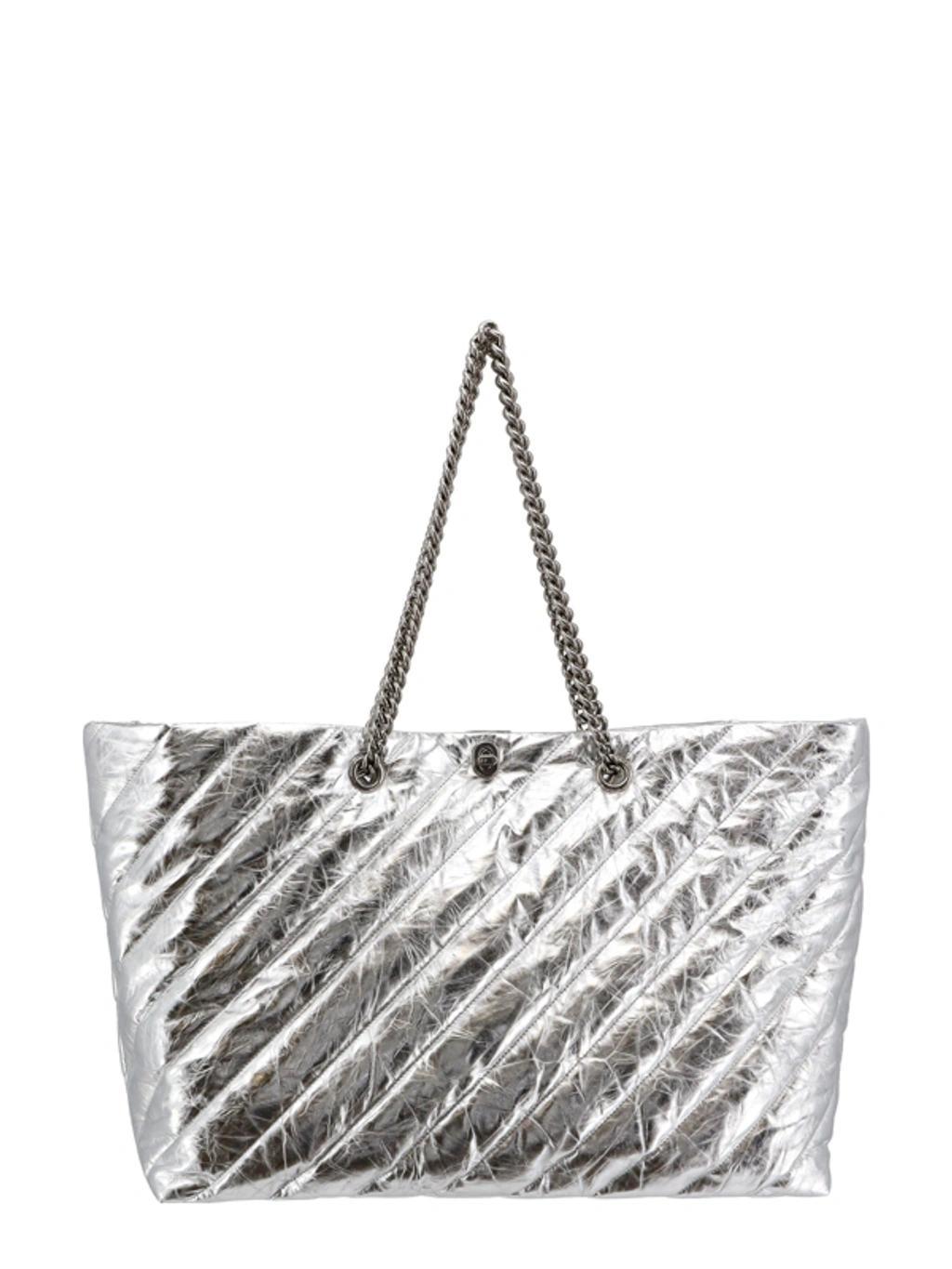 Shoulder Bag In Silver Product Image