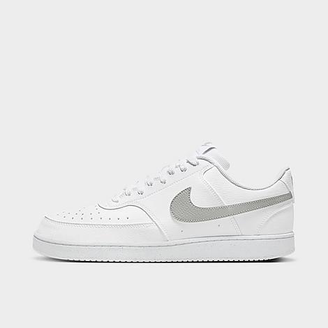 Nike Mens Court Vision Low Next Nature Casual Sneakers from Finish Line - White Product Image