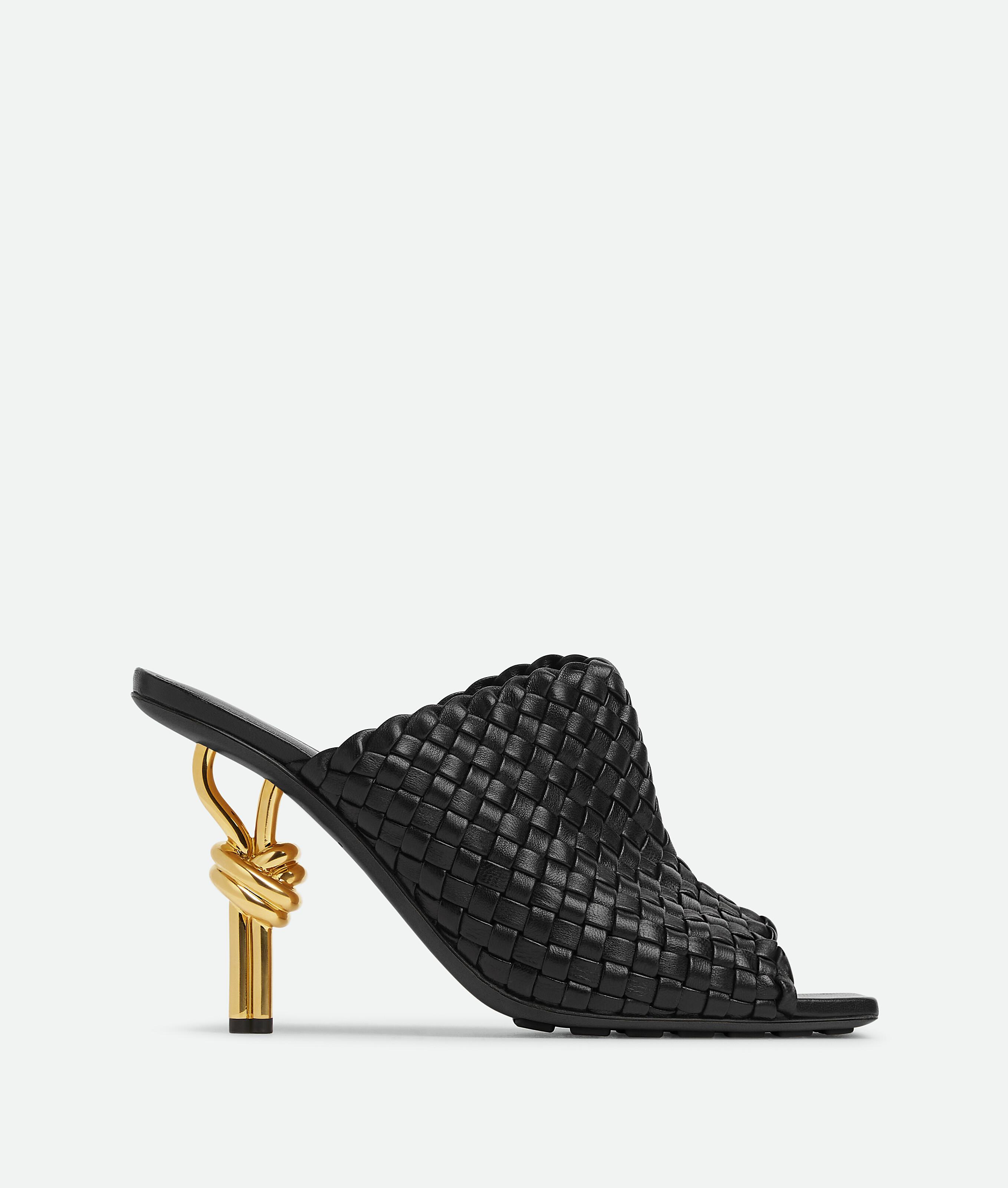 Women's Knot Mule in Black Product Image