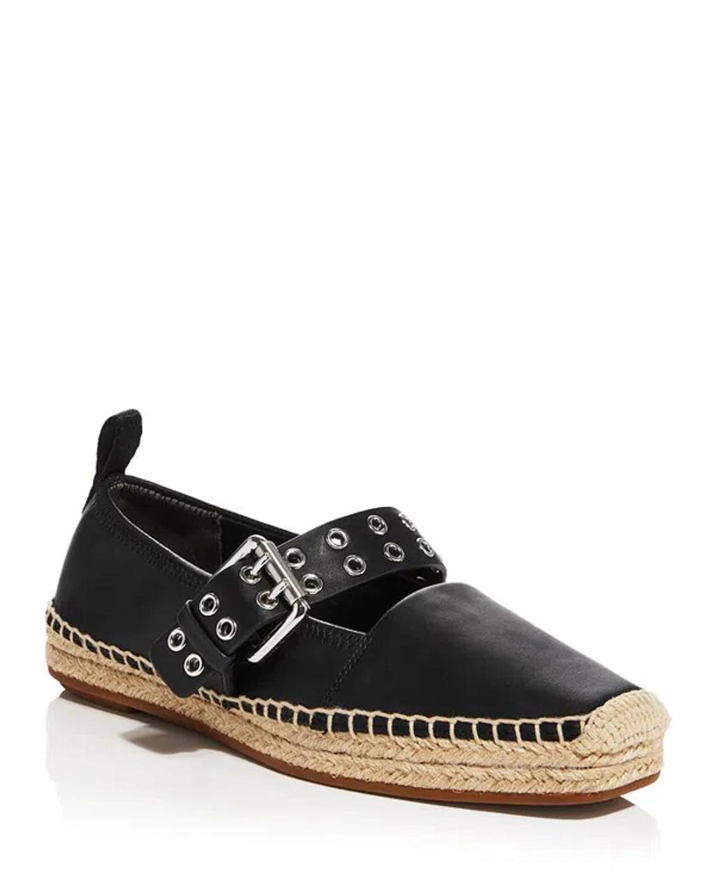 Women's Square Toe Flats In Black product image