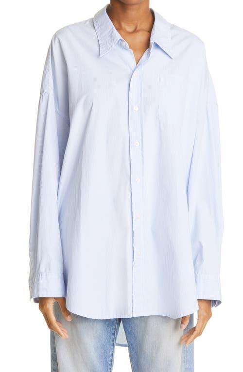 R13 Oversize Oxford Button-Up Shirt Product Image