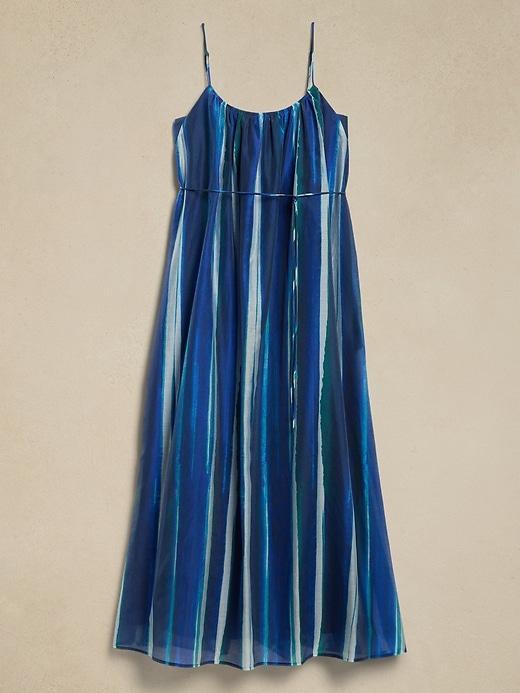 Organza Tie-Waist Maxi Dress Product Image