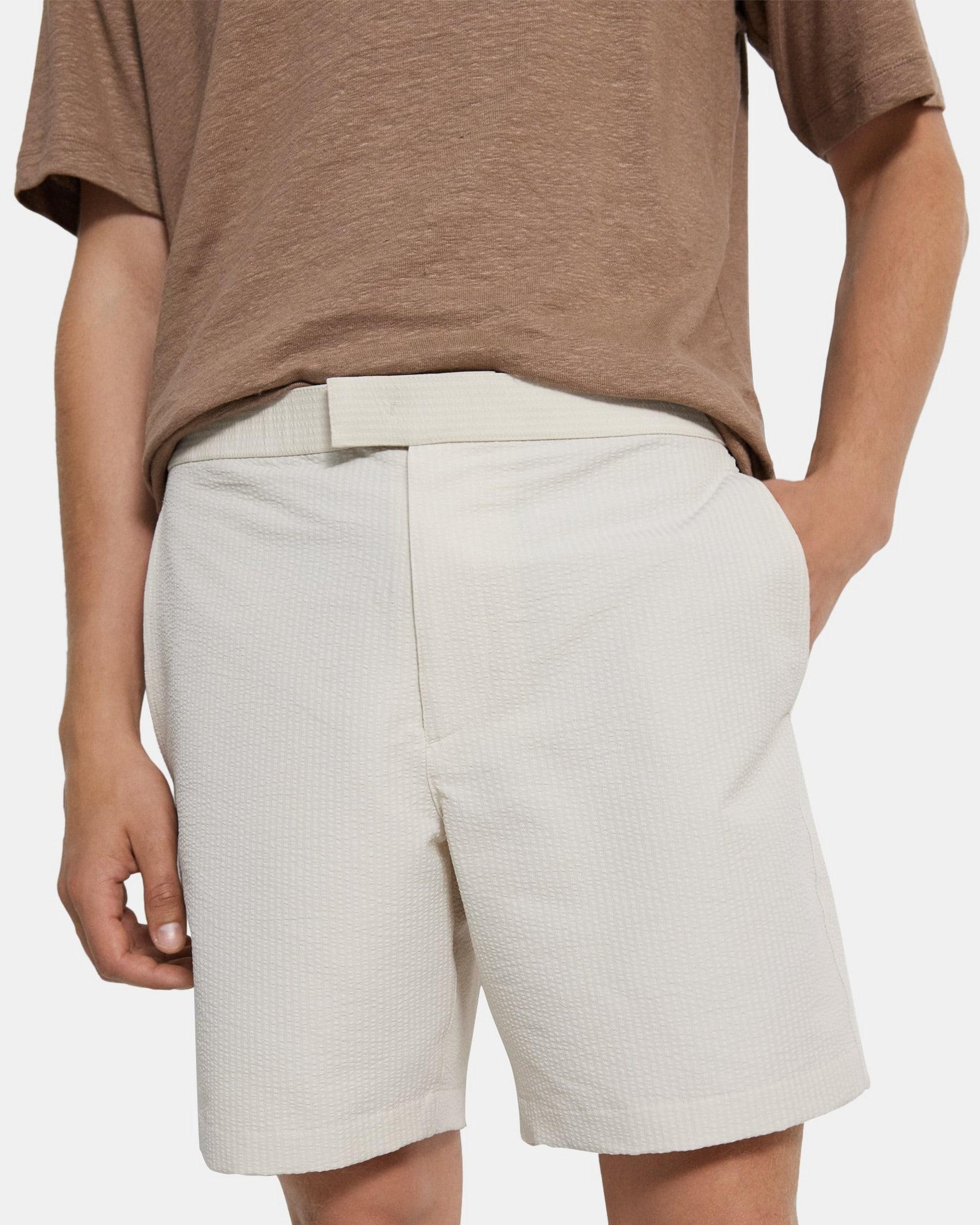 Parker Swim Trunks in Stretch Seersucker Product Image