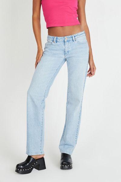 ABRAND Women's 99 Low Straight Katie Jeans Product Image