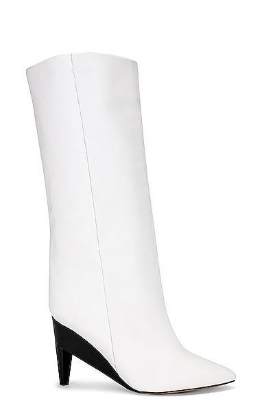 Ririo Tall Boot In Optical White Product Image