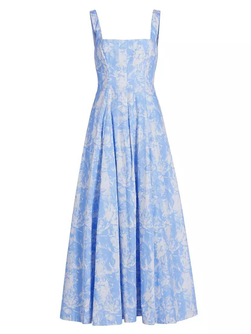 Floral Cotton Maxi Dress Product Image