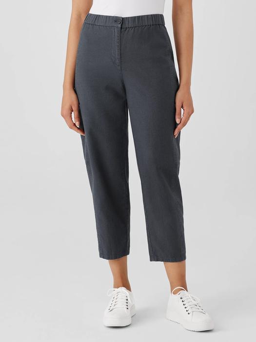 Cotton Hemp Stretch Lantern Pant Product Image