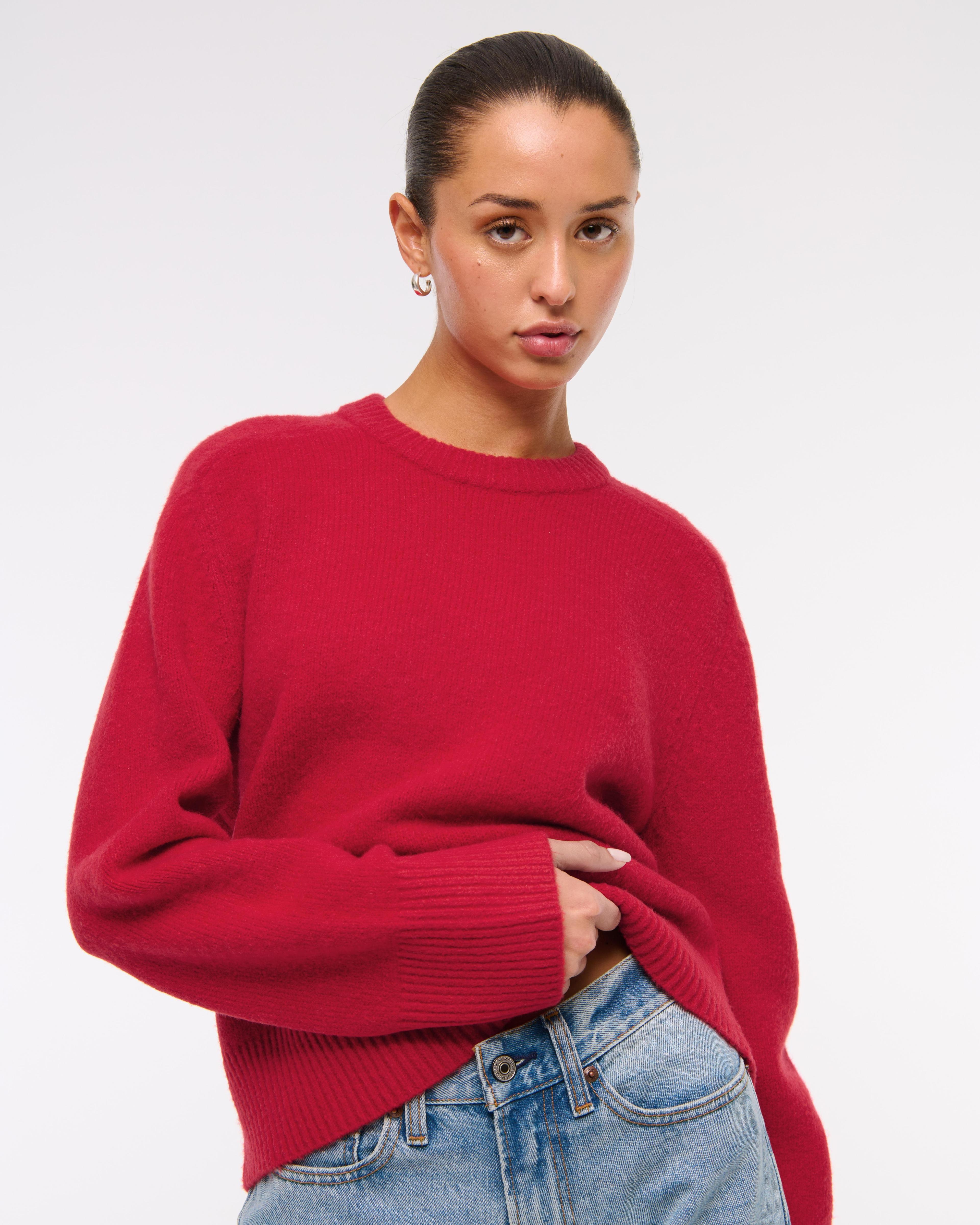 The A&F Madeline Crew Sweater Product Image