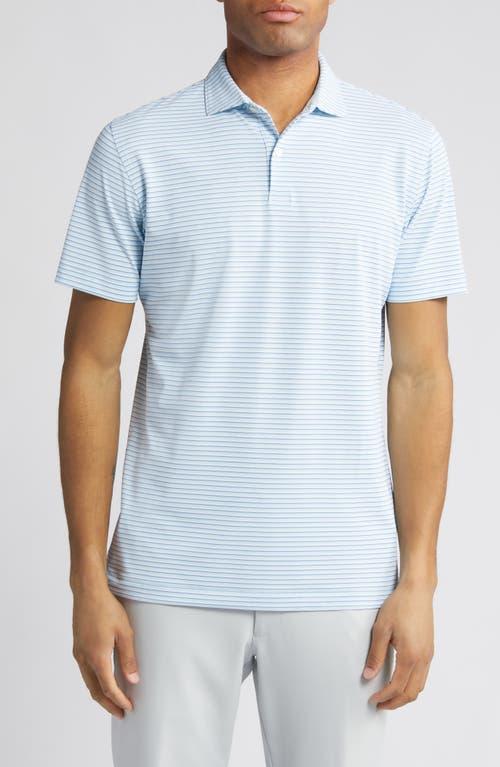 Peter Millar Tempo Stripe Piqu Performance Golf Polo Product Image