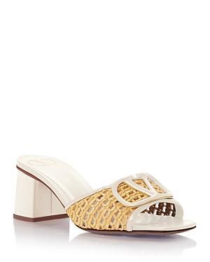 Valentino Garavani Womens Slip On High Heel Sandals Product Image