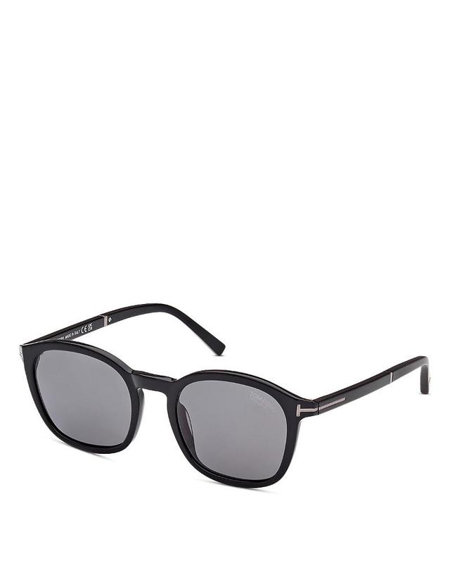 TOM FORD Jayson 52mm Polarized Square Sunglasses Product Image