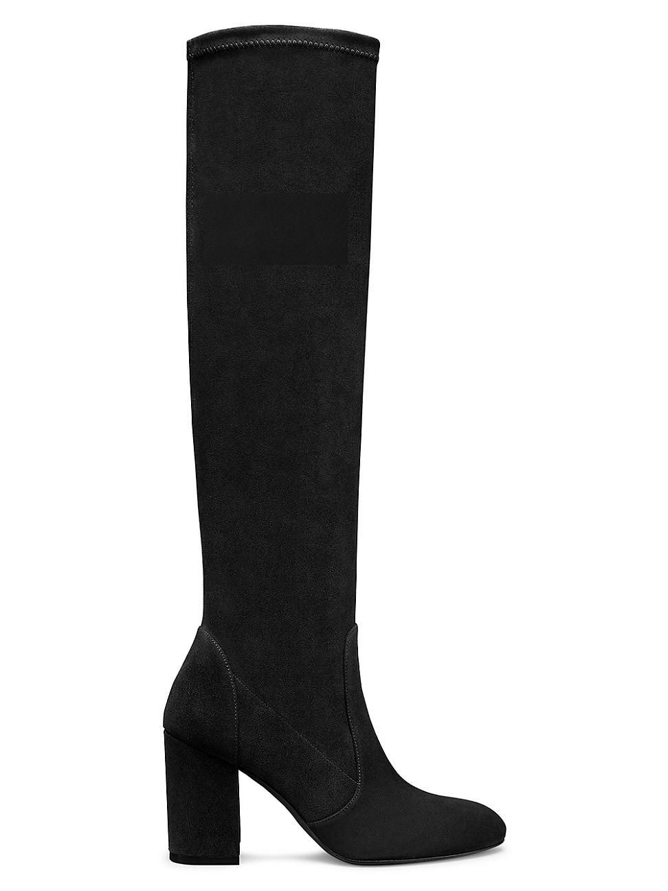 Womens Yuliana 85MM Suede Knee-High Boots Product Image