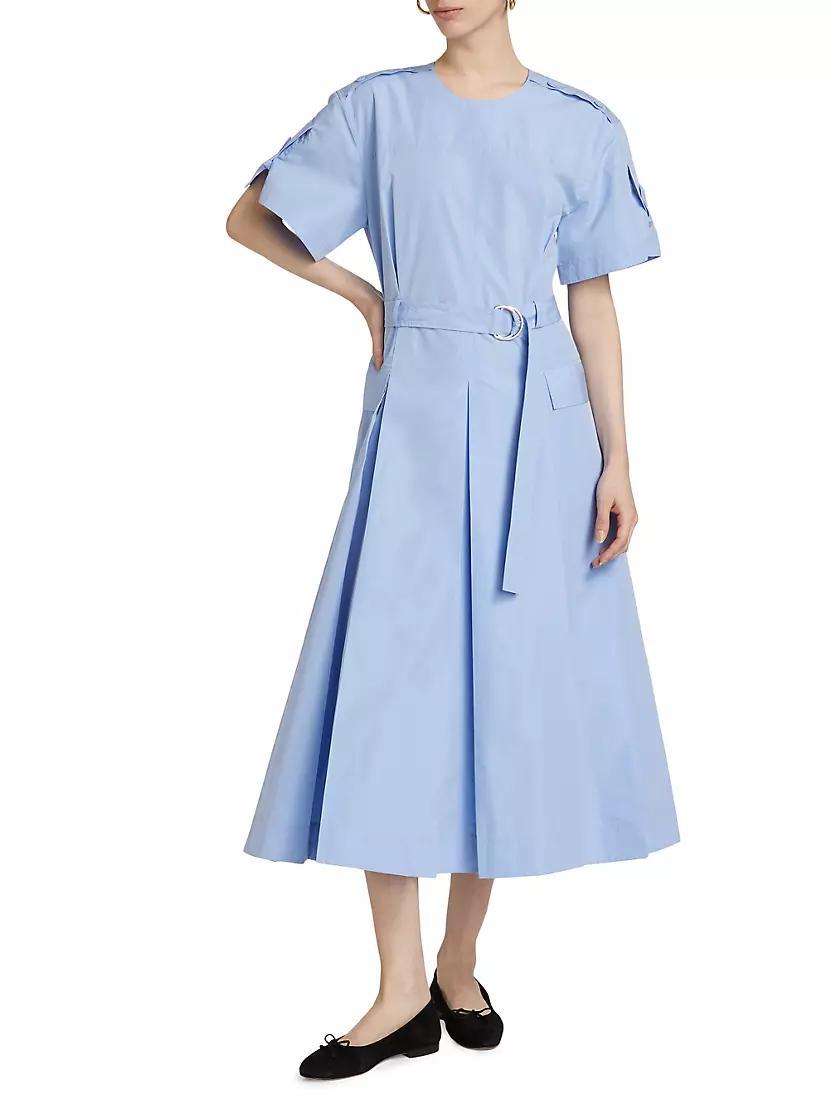 SS Utility Pleated Midi-Dress Product Image