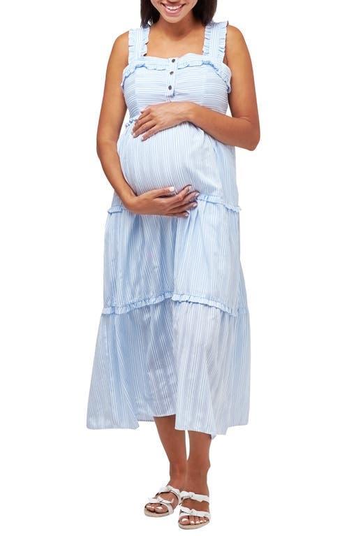 Nom Maternity Emma Maternity/Nursing Midi Sundress Product Image