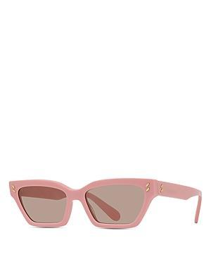 FENDI Womens Baguette 54mm Oval Sunglasses Product Image