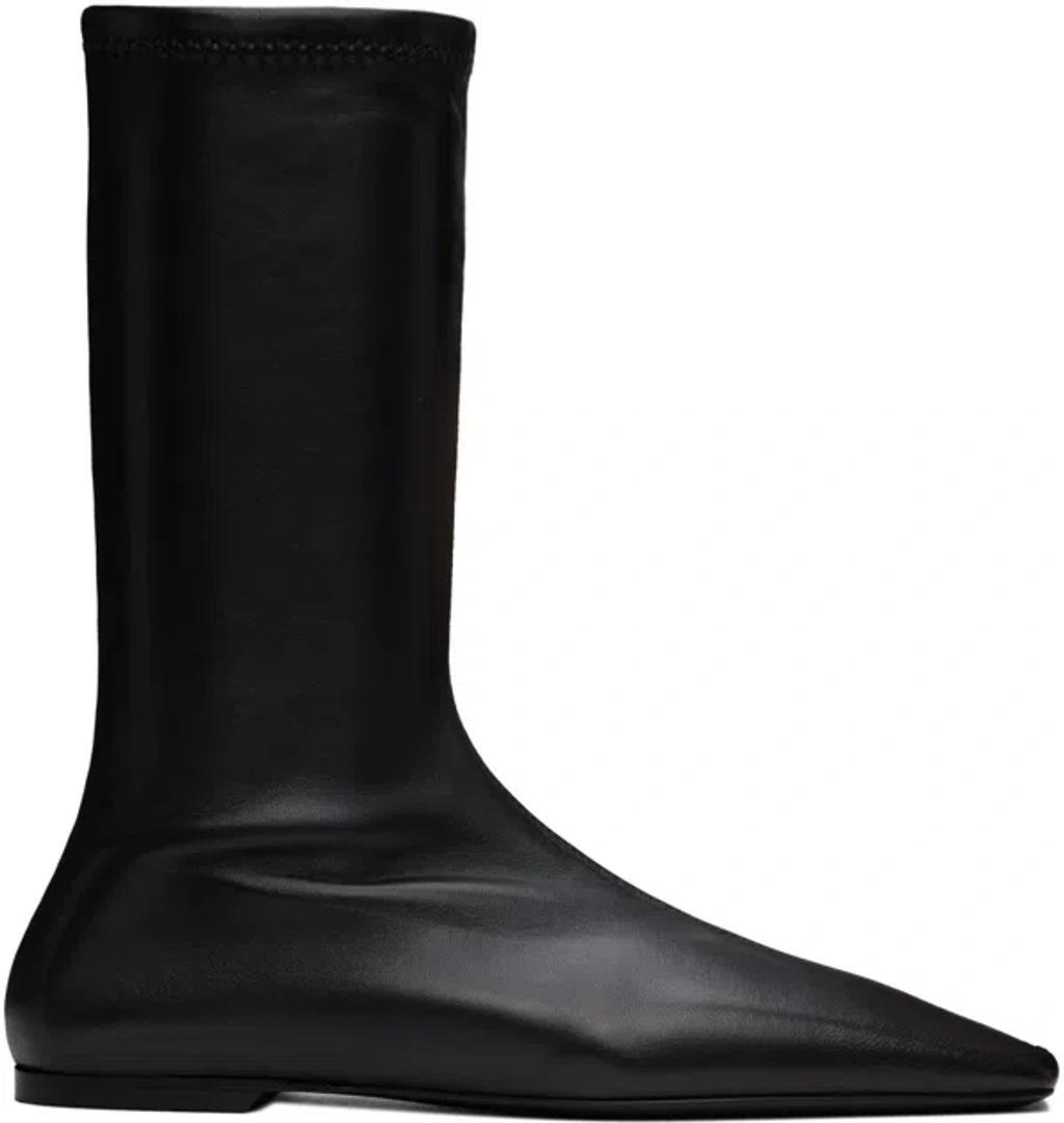 The Sock Boot Black In Black 001 Product Image