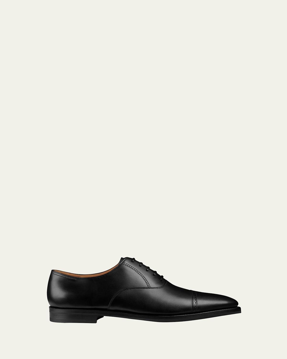 Mens Royce Kiltie Brushed Leather Penny Loafers Product Image