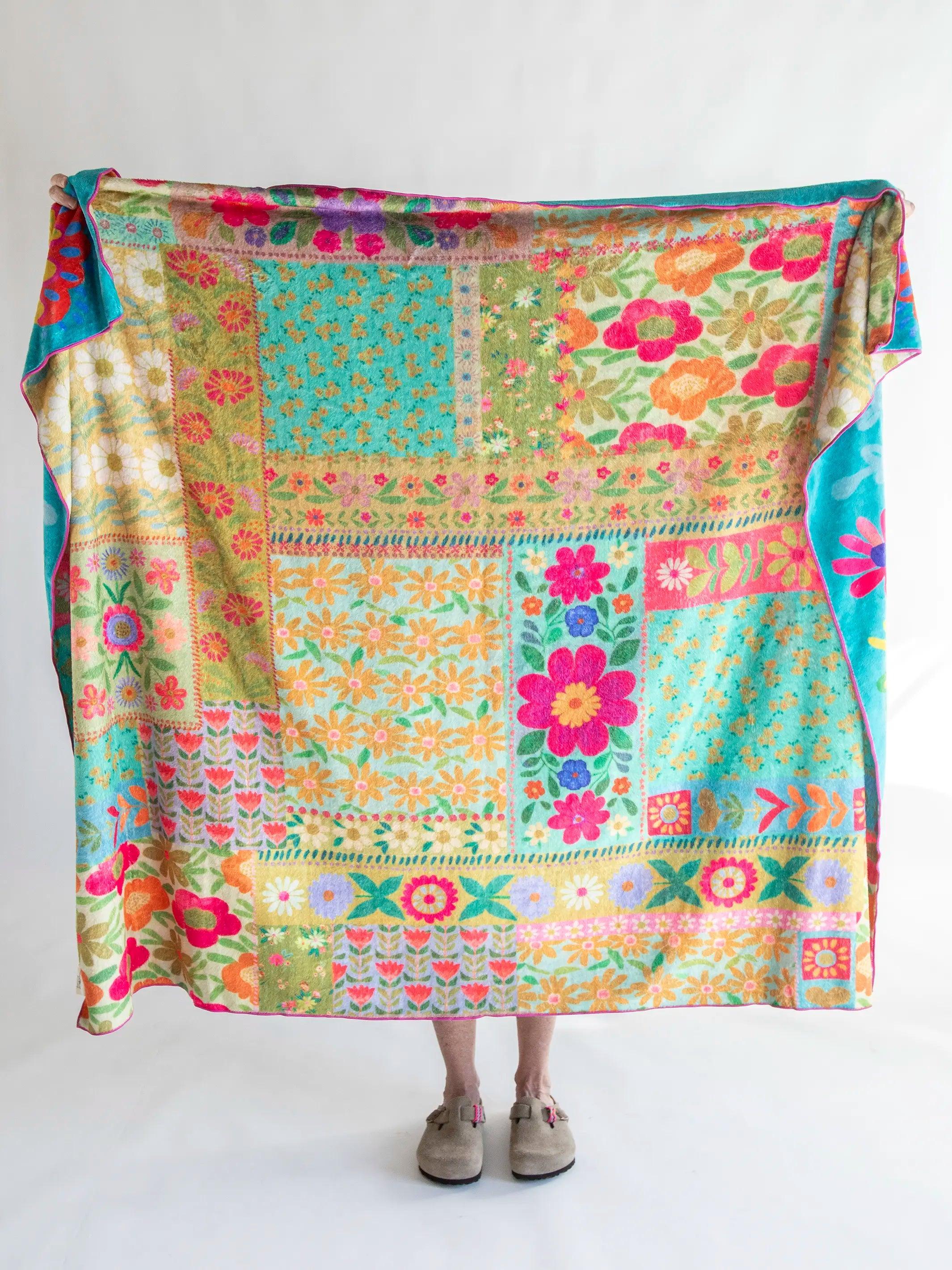 Double-Sided Cozy Throw Blanket - Loved Product Image