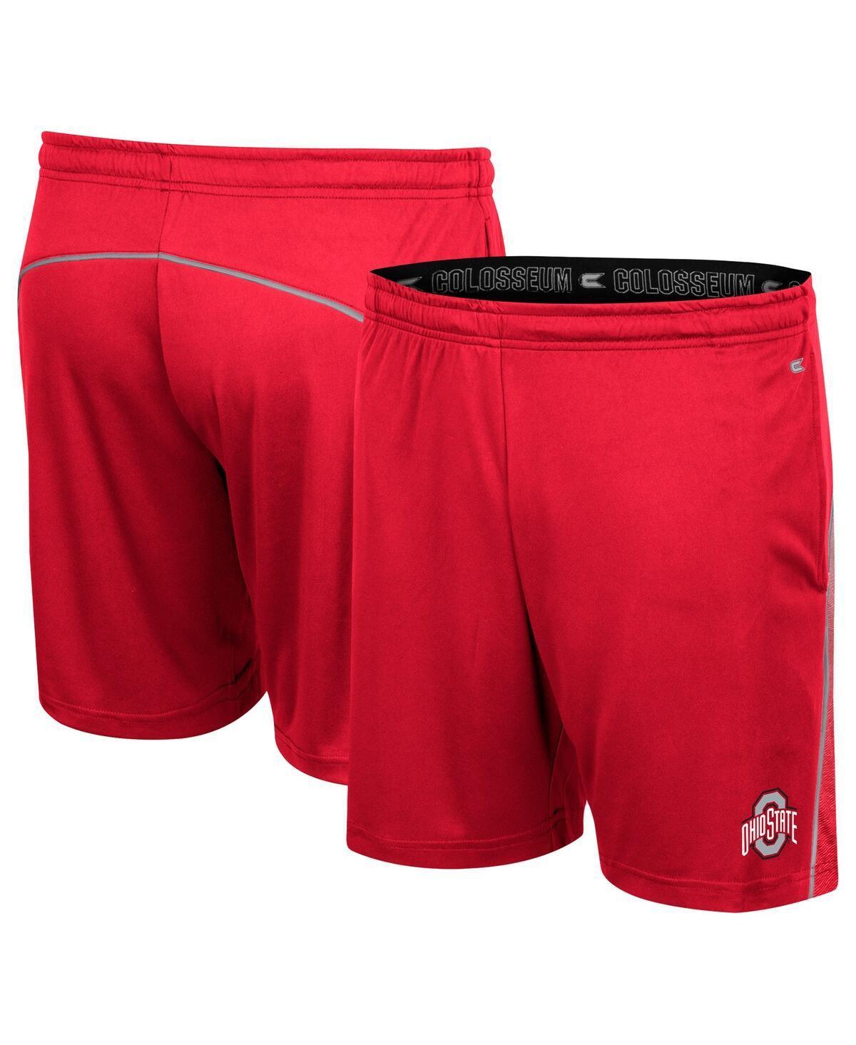 Mens Colosseum Scarlet Ohio State Buckeyes Laws of Physics Shorts Product Image