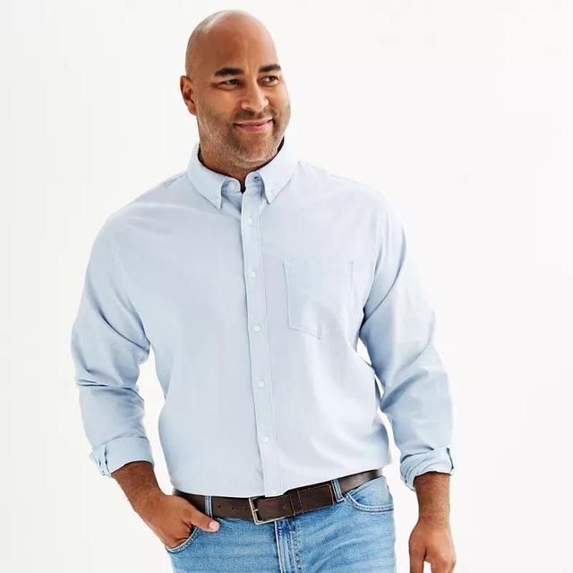 Big & Tall Sonoma Goods For Life Perfect Length Button-Down Shirt, Mens Product Image