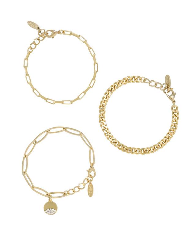 Ettika Set of 3 Chain Link Bracelets Product Image