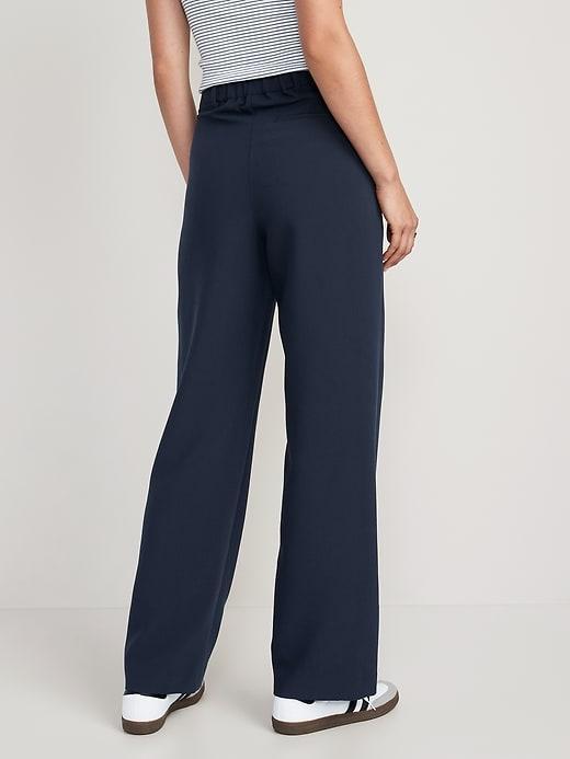 Extra High-Waisted Taylor Trouser Wide-Leg Pants Product Image