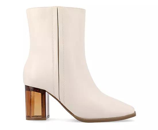 Journee Collection Womens Clearie Booties Product Image