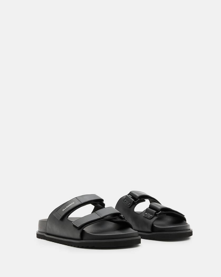 Vex Leather Velcro Strap Sandals Product Image