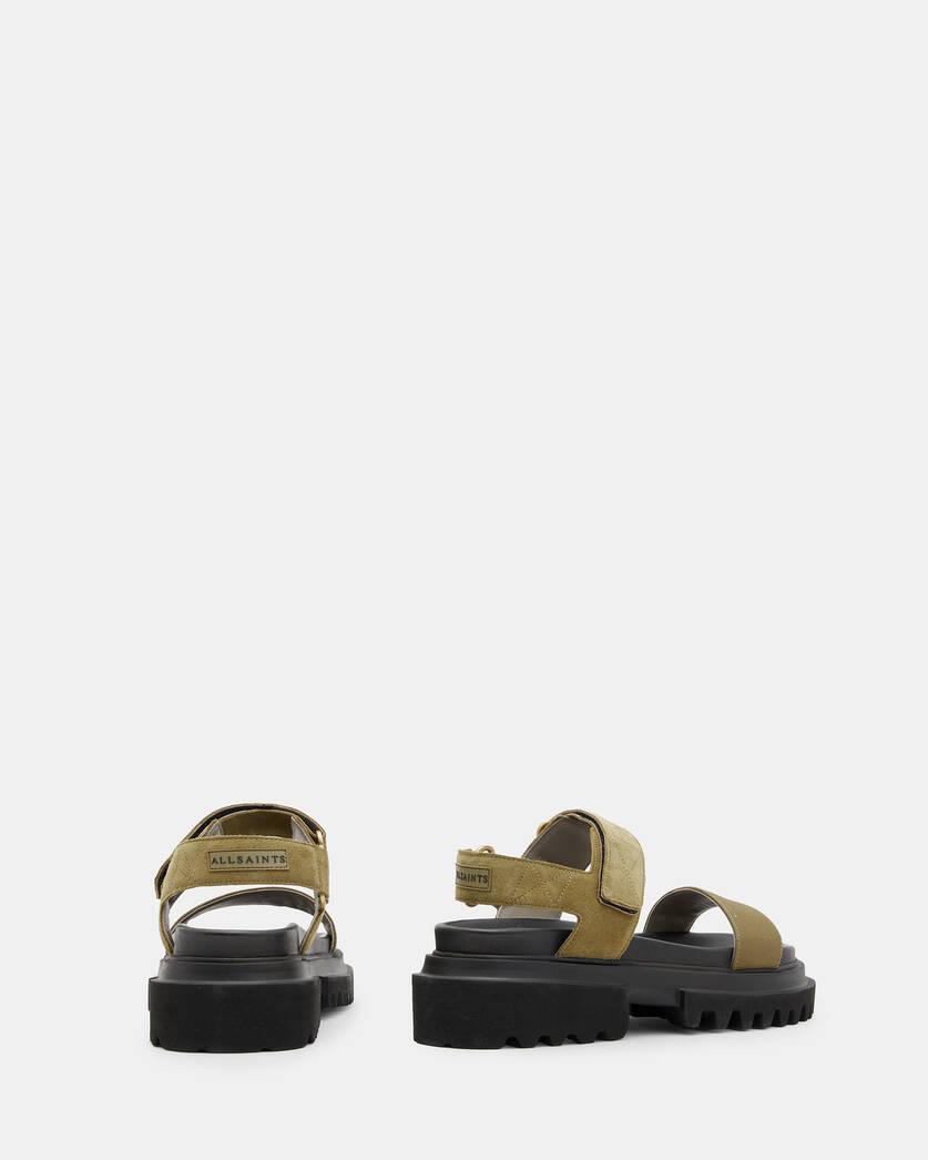 Rory Chunky Suede Velcro Sandals Product Image