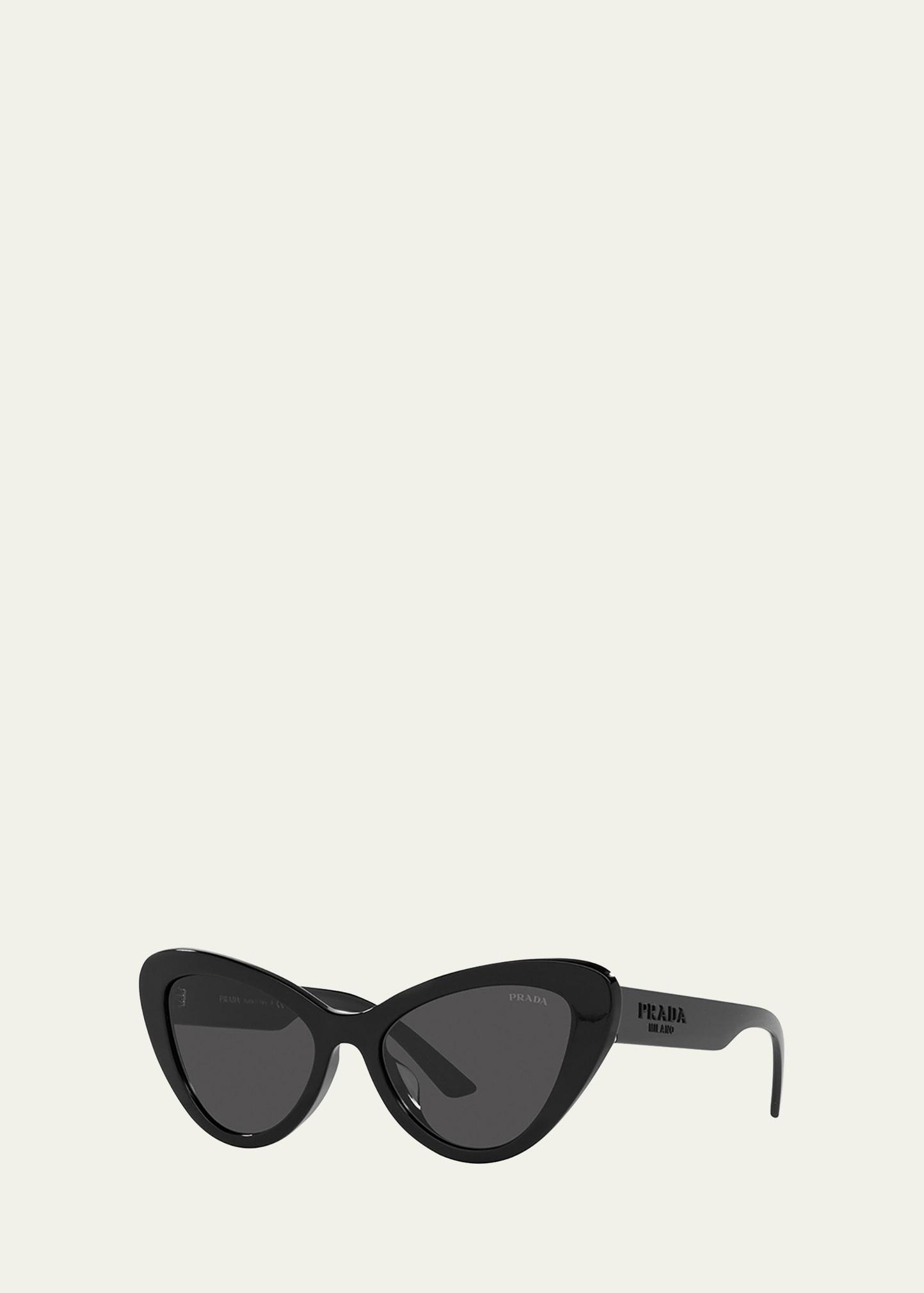 Prada Womens 14wsf 53mm Solid Cat Eye Sunglasses Product Image