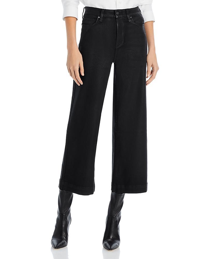 Womens Anessa High-Rise Wide-Leg Ankle Jeans Product Image