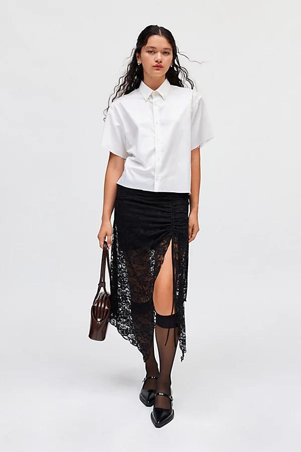 Kimchi Blue Harriet Asymmetrical Lace Skirt Womens at Urban Outfitters Product Image