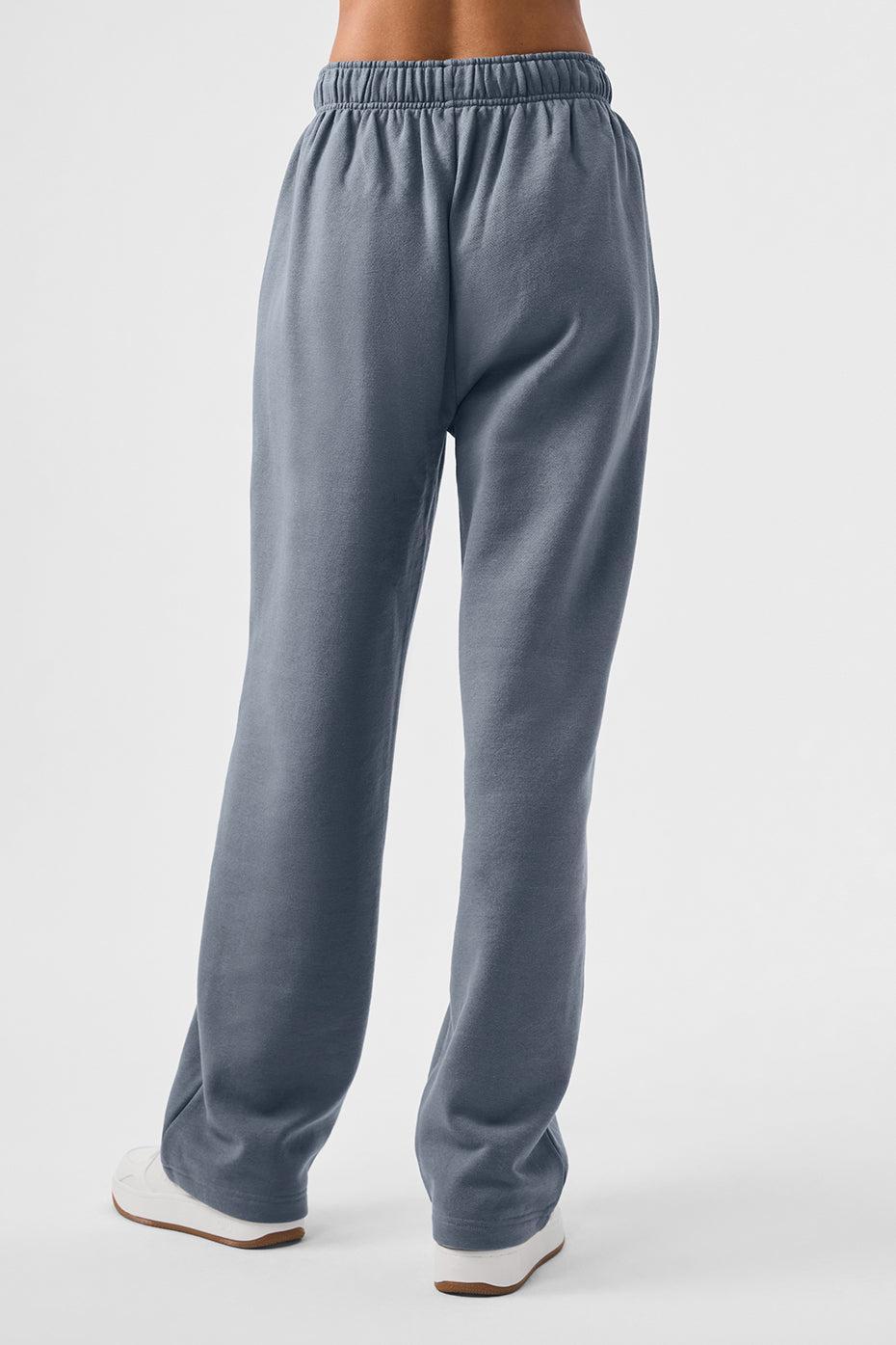 Accolade Straight Leg Sweatpant - Steel Grey Female Product Image