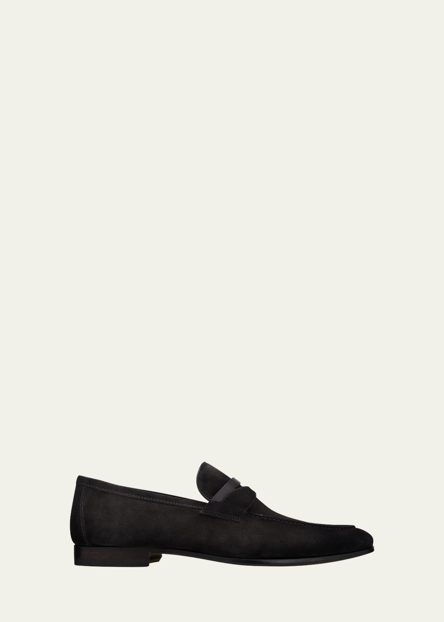 Men's Sasso Leather Penny Loafers Product Image