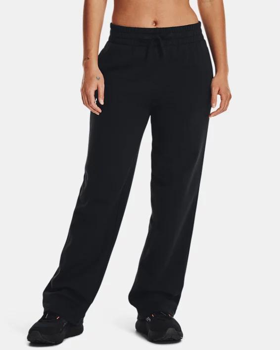 Womens Under Armour Rival Fleece Straight Leg Pants Product Image