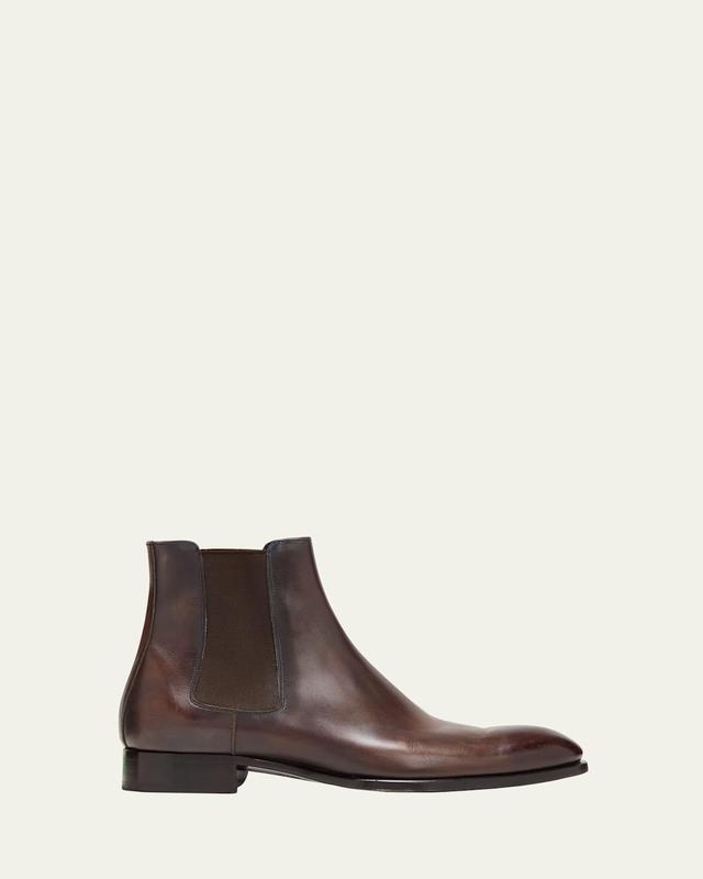 Mens Leather Chelsea Boots Product Image