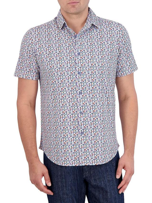 Mens Flamenco Graphic Cotton-Blend Shirt Product Image