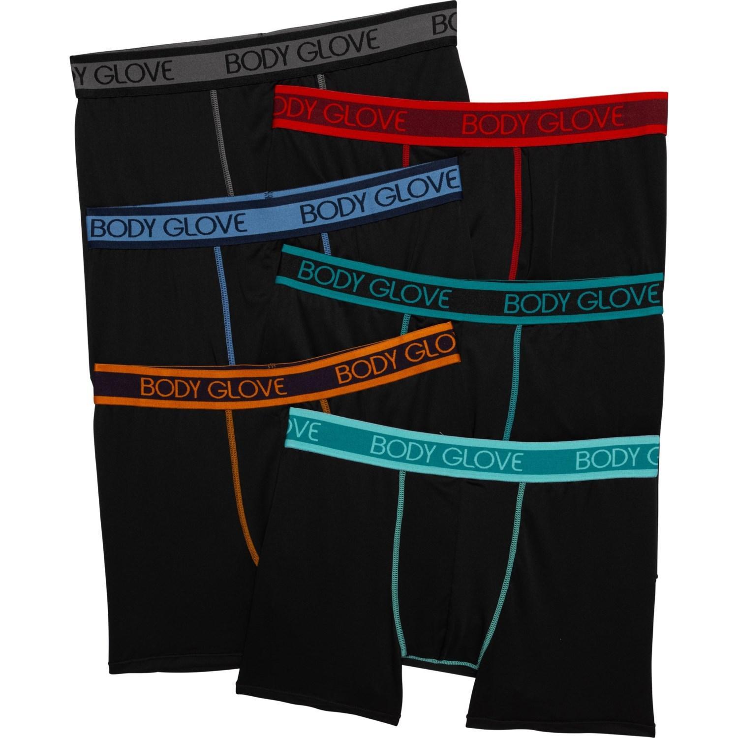 Body Glove Sport-Performance Boxer Briefs - 6-Pack Product Image