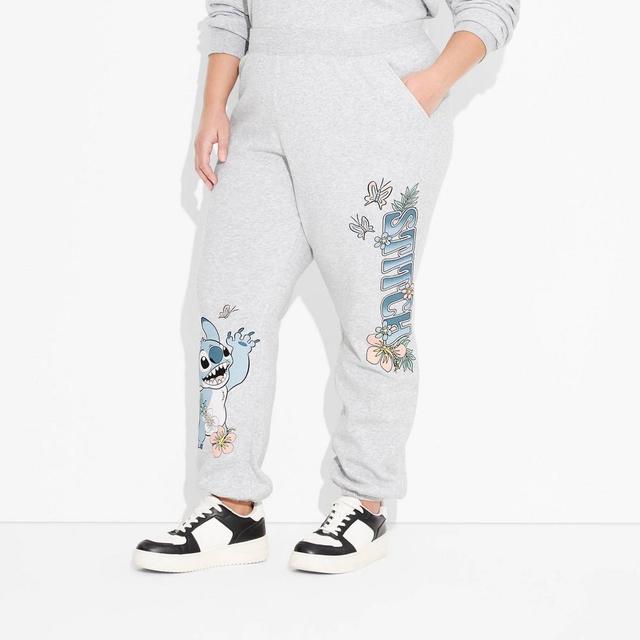 Womens Stitch Nature Graphic Joggers - Heather Product Image