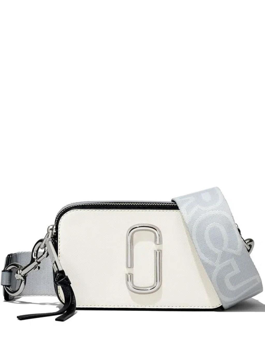 MARC JACOBS The Snapshot  Shoulder Bag In White Product Image