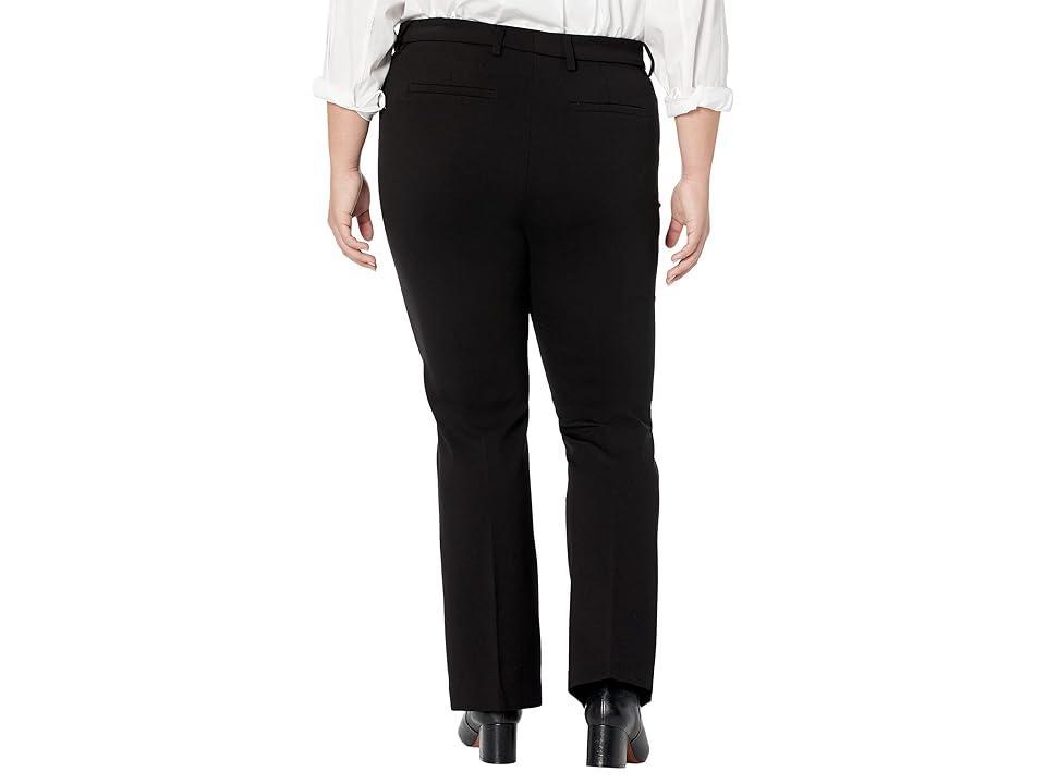 Liverpool Plus Size Kelsey Knit Flare Trousers 31 (Black) Women's Casual Pants Product Image