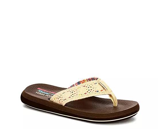 Skechers Womens Asana Flip Flop Sandal Product Image