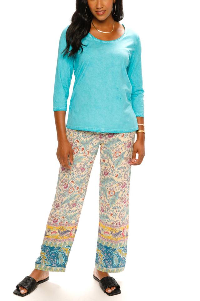 Floral Print Flowy Pant Product Image