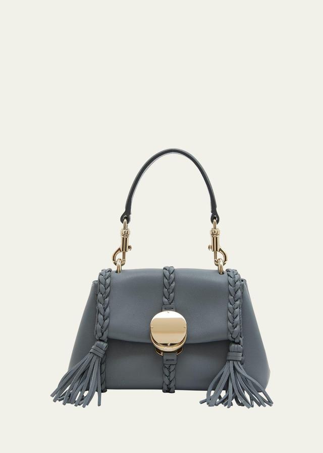 Chlo Mini Penelope Leather Crossbody Satchel Product Image