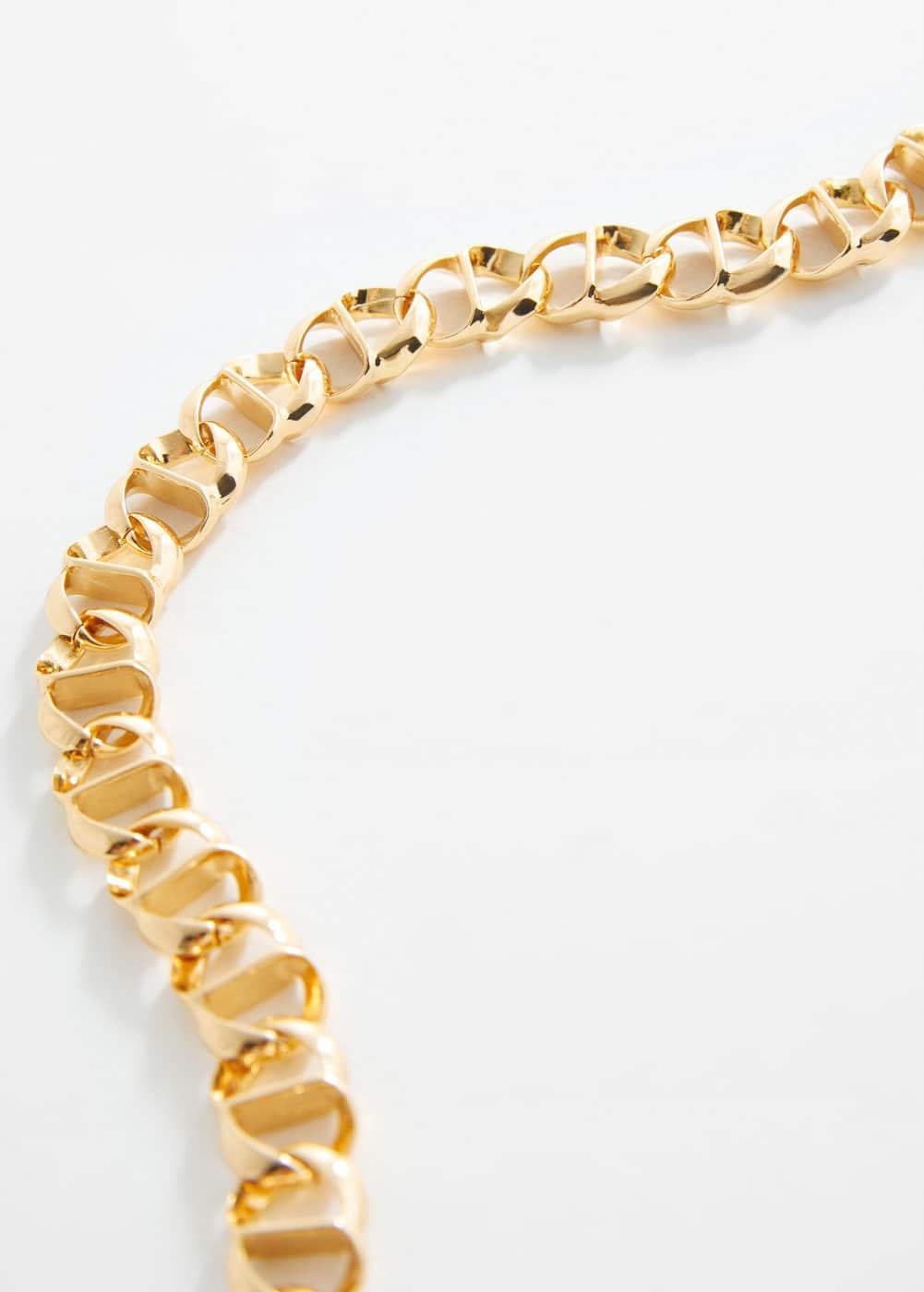 MANGO - Link chain necklace - One size - Women Product Image