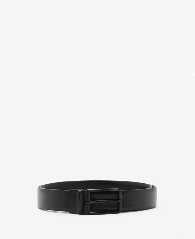 Mango Mens Leather Reversible Belt Product Image