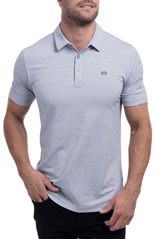 TravisMathew The Heater Performance Stretch Short Sleeve Polo Shirt Product Image