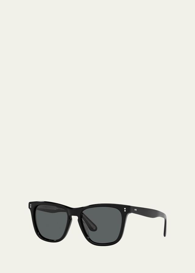 Oliver Peoples Lynes 55mm Polarized Pillow Sunglasses Product Image