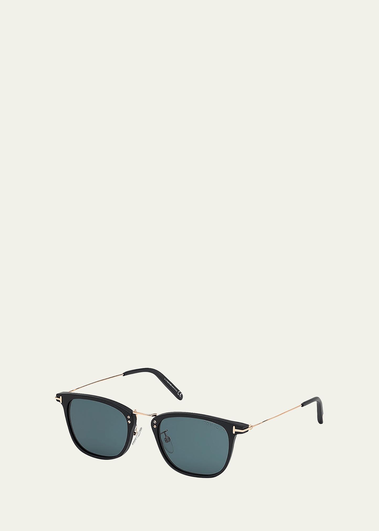 Mens Beau Metal and Plastic Sunglasses Product Image